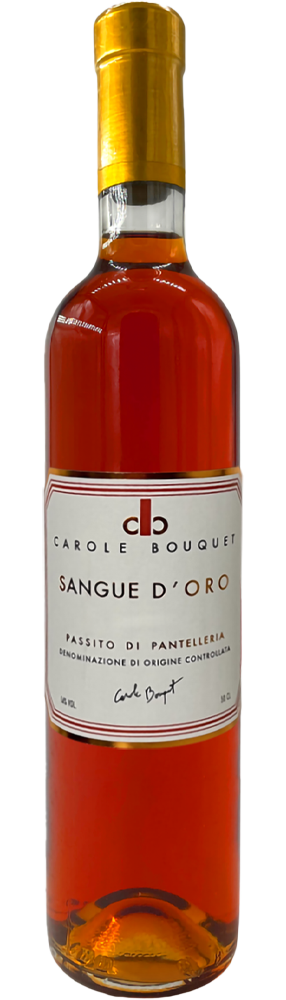 SANGUE D'ORO - CAROLE BOUQUET PASSITO DI PANTELLERIA DOC raffin vini