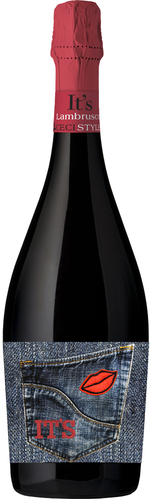 It's Lambrusco Rosso Amabile Emilia IGT Raffin Vini