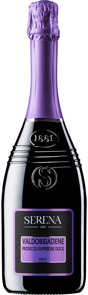 Prosecco Superiore Valdobbiadene DOCG Brut Serena 1881 Raffin Vini